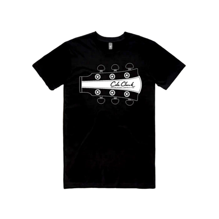 Cole Clark Headstock Tee (Black)