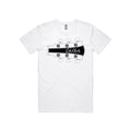 Cole Clark Headstock Tee (white)