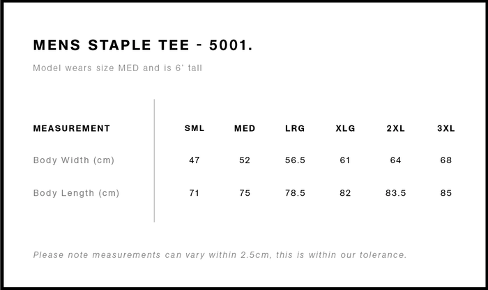 Cole Clark Headstock Tee (white)