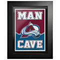 Colorado Avalanche 12x16  Man Cave Framed Sign