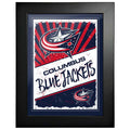 Columbus Blue Jackets 12 x 16 Classic Framed Artwork