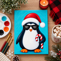 Cool Christmas Penguin