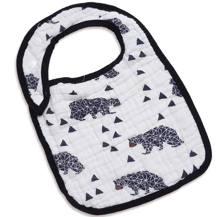 Cotton Bandana Bib & Burp Cloth – Multiple Designs