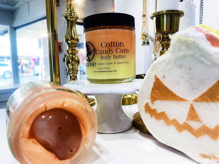 Cotton Candy Corn Bath Bomb