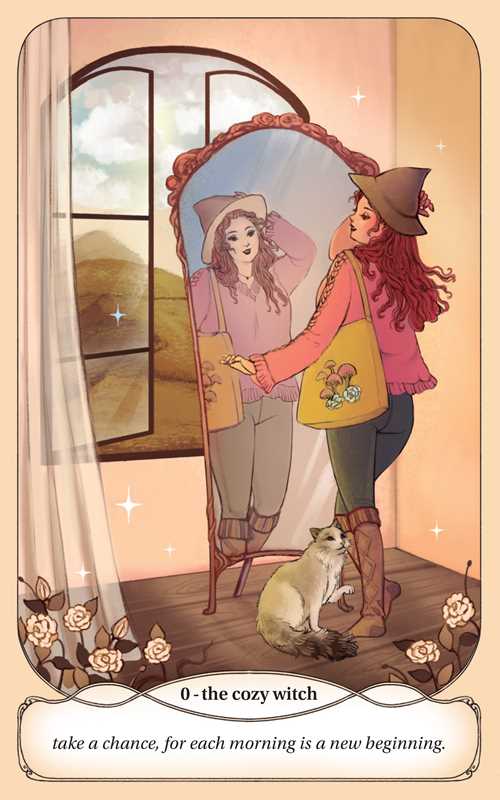 Cozy Witch Tarot Deck and Guidebook by Amanda  Lovelace