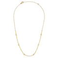 Crystal Station Chain Necklace