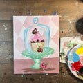 Cupcake Under Glass