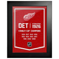 Detroit Red Wings 12 x 16 Empire Framed Sign