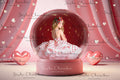 Digital  backgrounds  Ai generated V-day globe