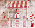 Digital  backgrounds  Ai generated V-day globe