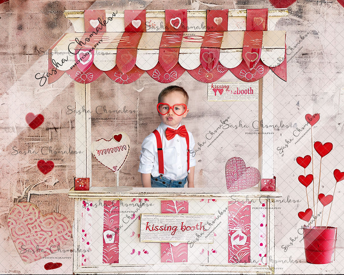 Digital  backgrounds  Ai generated V-day globe
