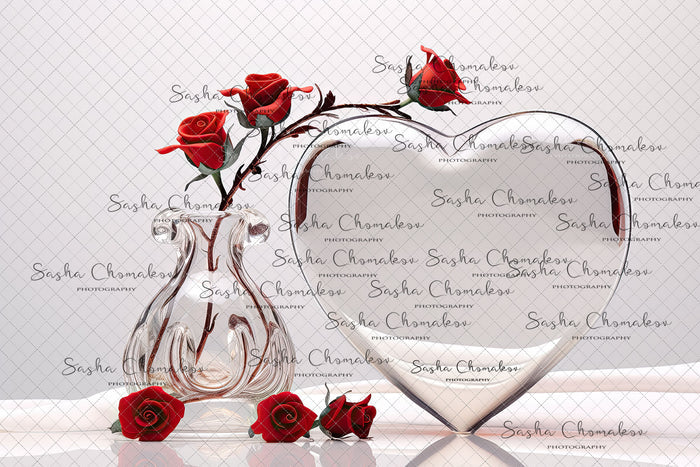 Digital  backgrounds  Ai generated V-day globe