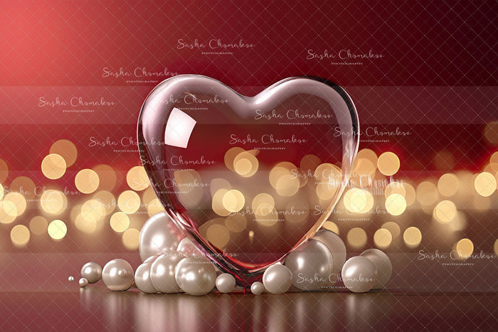 Digital  backgrounds  Ai generated V-day globe