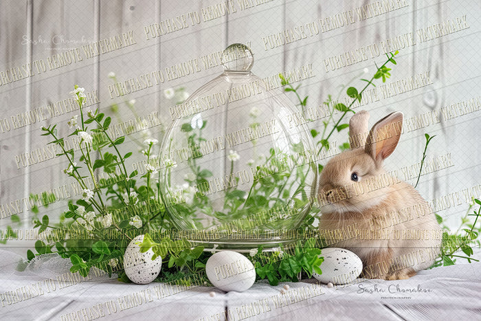 Digital  backgrounds Easter egg globe   Ai generated