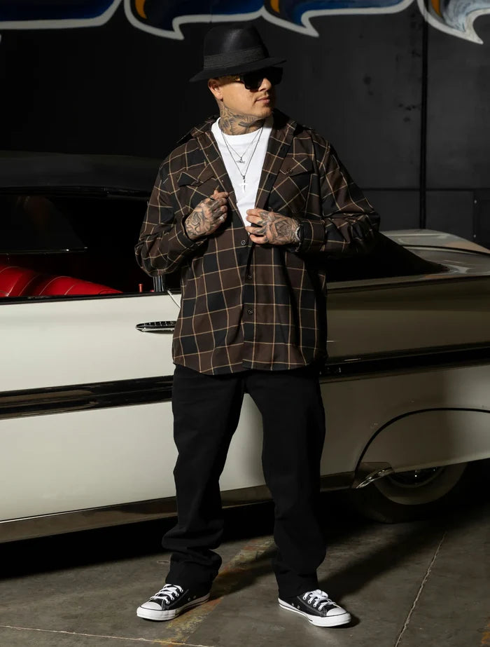 DIXXON DRIFTER 10 YEAR  FLANNEL