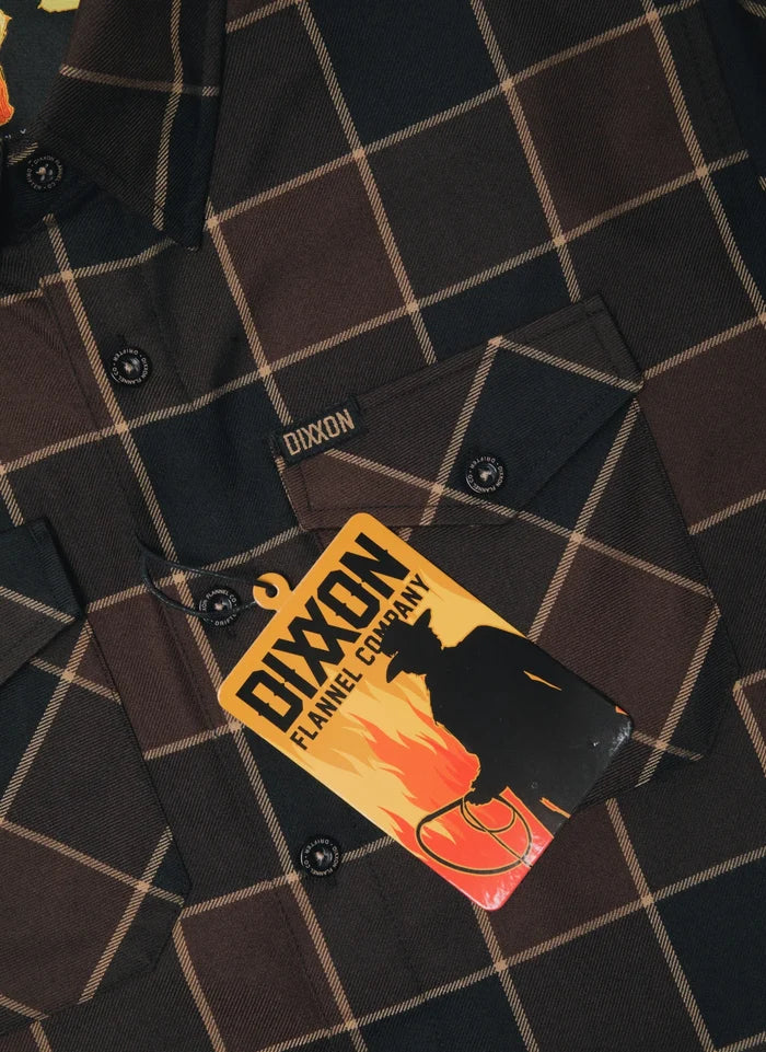 DIXXON DRIFTER 10 YEAR  FLANNEL