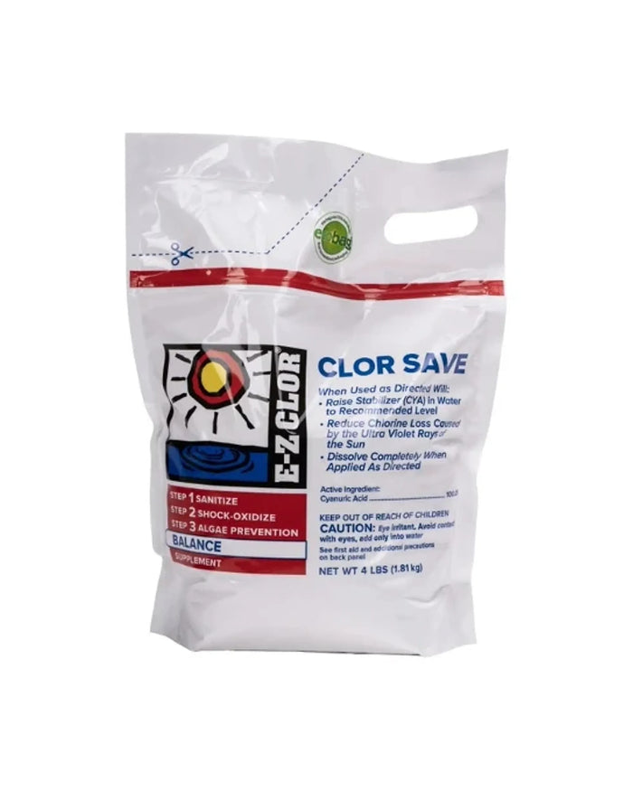 E-Z Clor 4 lb Clor Save Stabilizer Pouch (CYA)