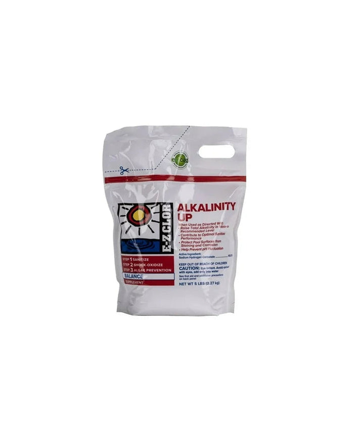 E-Z Clor 5 lb Alkalinity Up Pouch - Pool Total Alkalinity Increaser