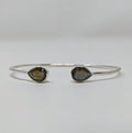 Ezzie Silver Labradorite Cuff