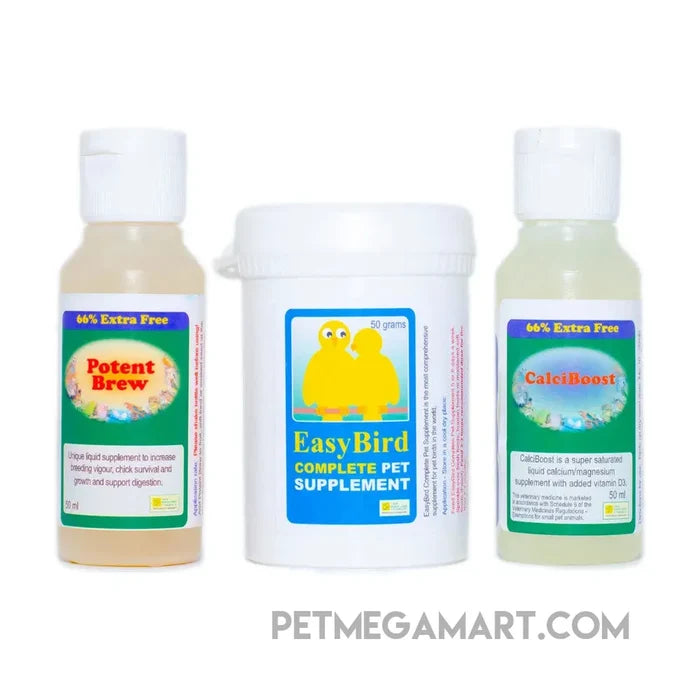 BirdCare Co Feather Plucking Rescue Pack for parrots and pet birds