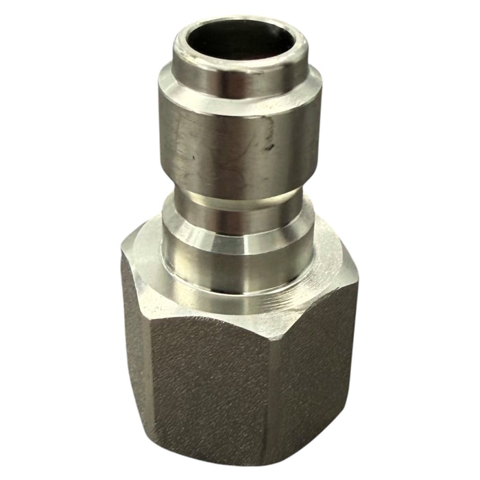 Female Plug 1/4 Stainless Steel