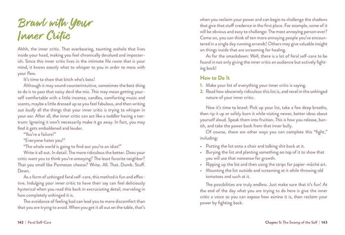 Feral Self-Care by Mandi Em