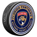 Florida Panthers Arrow Textured Puck