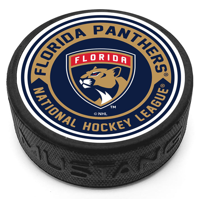 Florida Panthers Arrow Textured Puck