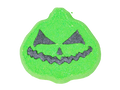 green jackolantern bath bomb