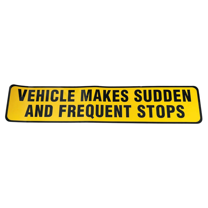 Frequent Stop Sticker