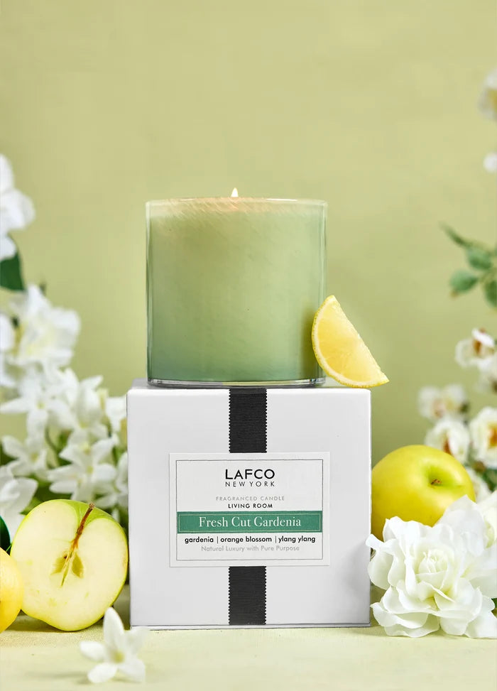 Lafco Fresh Cut Gardenia 15.5oz Signature Candle