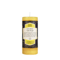 A beige Astro Magic Full Moon 'Let it Go' candle with a label detailing the product name and scent, placed against a white background.