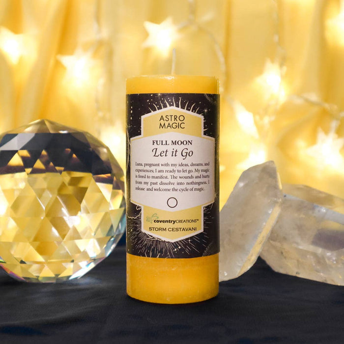 Full Moon - Let it Go Candle
