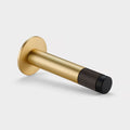 Gold Linear Wall Mounted Door Stop in Bronze