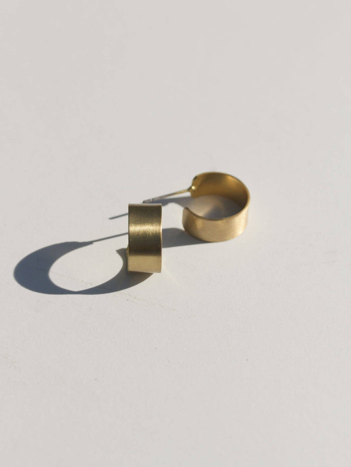 Golden Mini Hoops