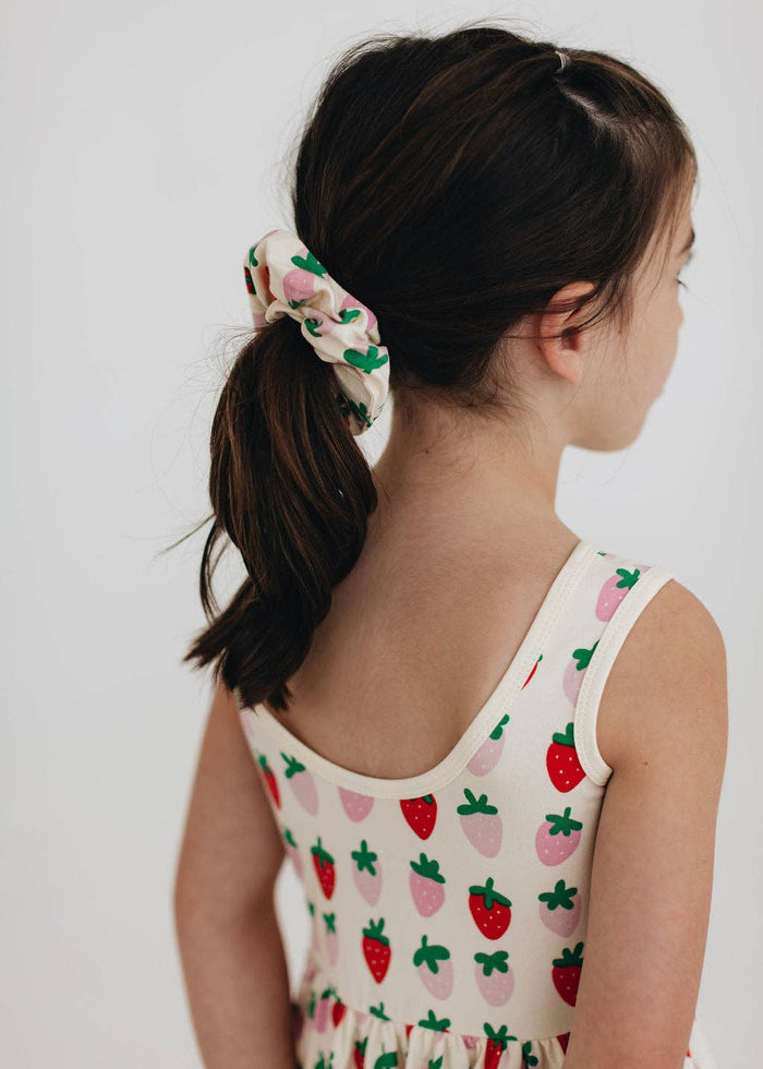 Good Apple Kids - Sleeveless Twirl Dress - Strawberry Blush-Good Apples Kids-treehaus