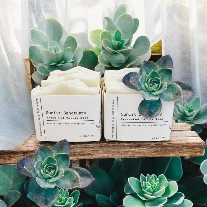 Grass-Fed Tallow Soap: Mountain Cabin