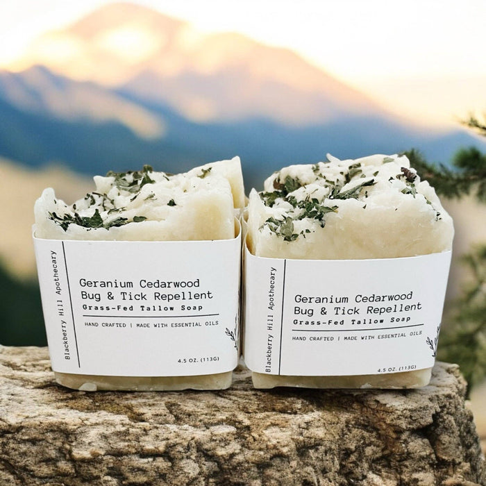 Grass-Fed Tallow Soap: Mountain Cabin