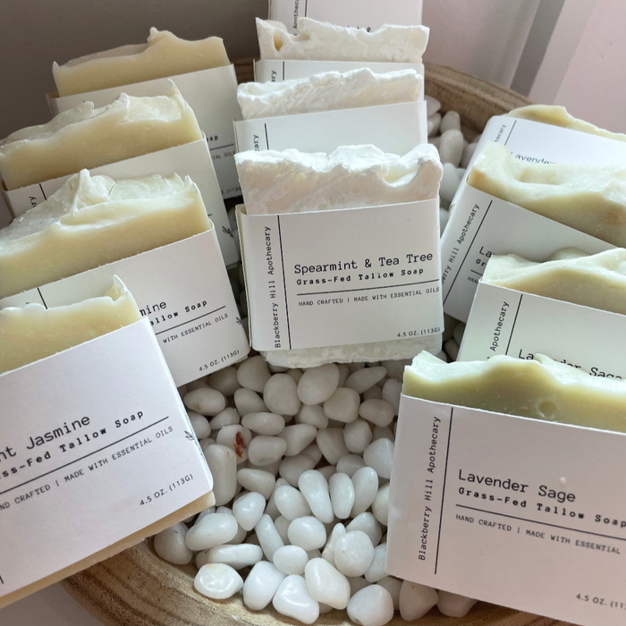 Grass-Fed Tallow Soap: Sunlit Sanctuary