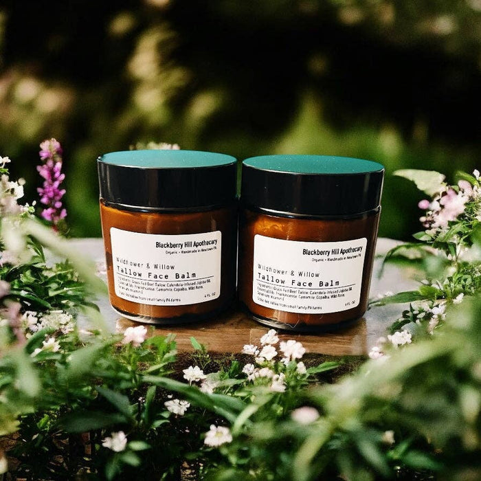 Grass-Fed Tallow Whipped Face Balm: Sacred Frankincense