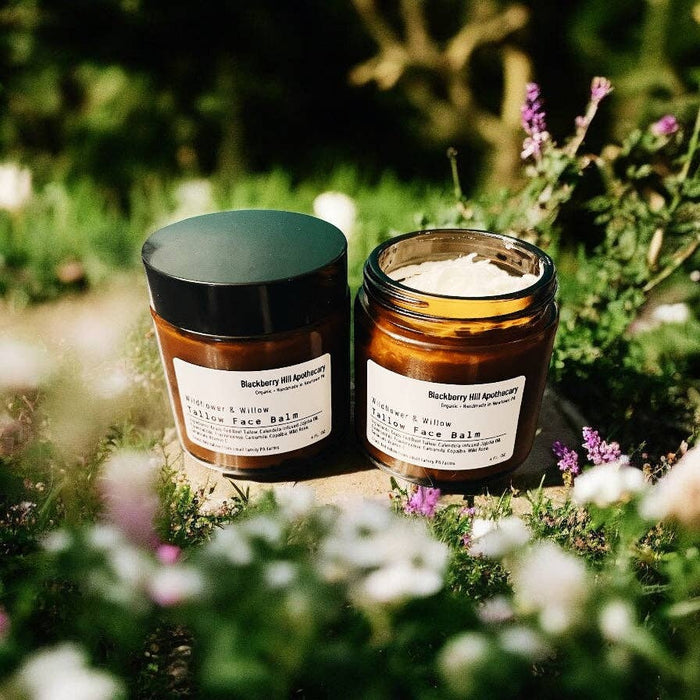 Grass-Fed Tallow Whipped Face Balm: Sacred Frankincense