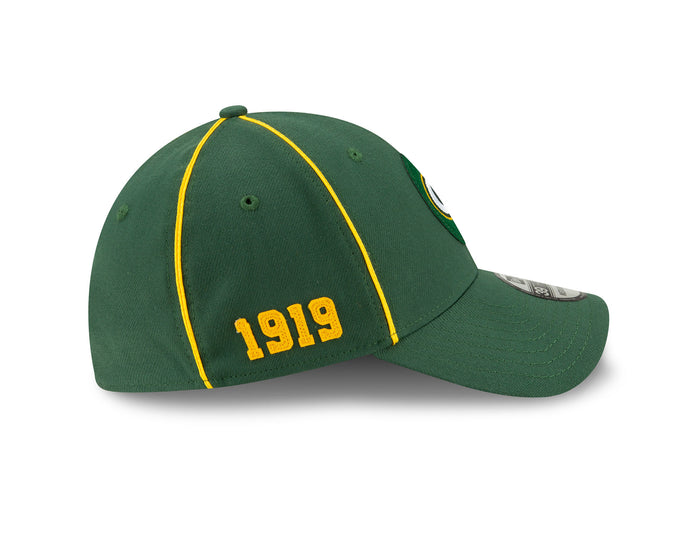 Green Bay Packers Sideline Home 39THIRTY Stretch Fit Cap