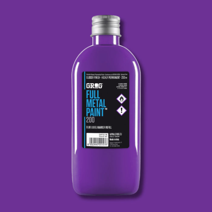 Grog Full Metal Paint 200ml - Goldrake Purple
