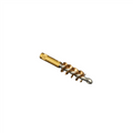Spiral design metal brush for cleaning guns and pistols