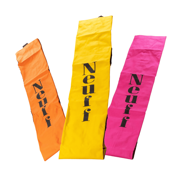 Bag for carrying hammer, wire and handles.  Various colours