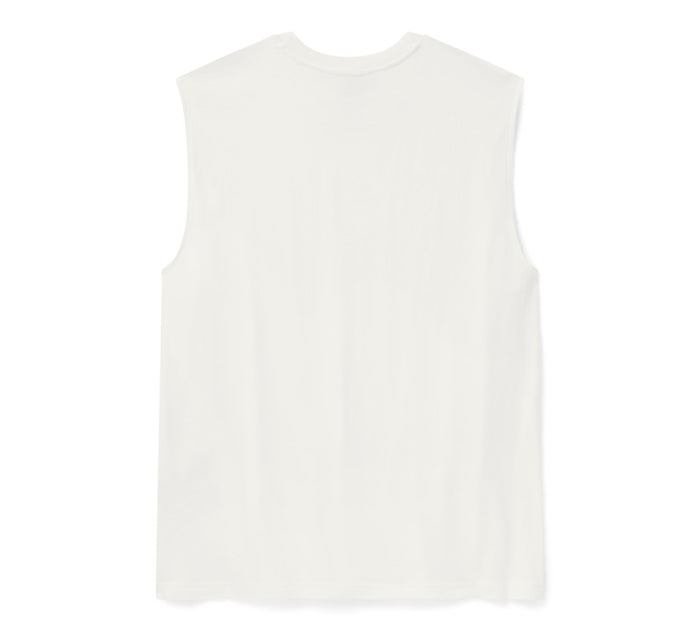 HARLEY-DAVIDSON®  BREAK FREE , OFF WHITE MUSCLE