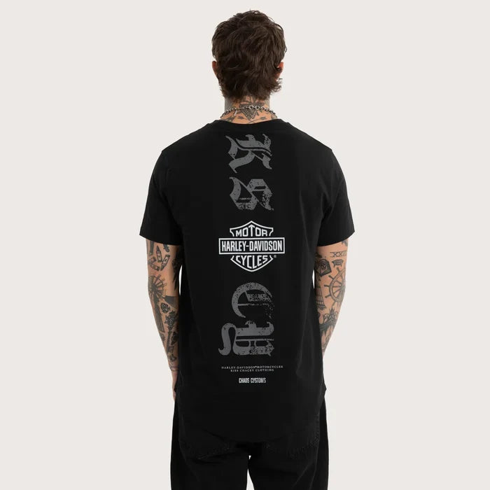 HARLEY-DAVIDSON®  CARVE DUAL CURVED  TEE  KSCY