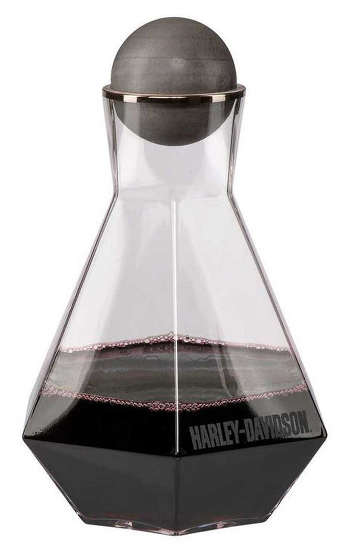 HARLEY-DAVIDSON® GEOMETRIC GLASS CARAFE