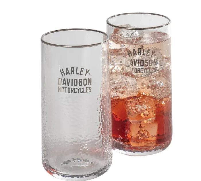 HARLEY-DAVIDSON®  H-D PEBBLED HIGHBAL SET