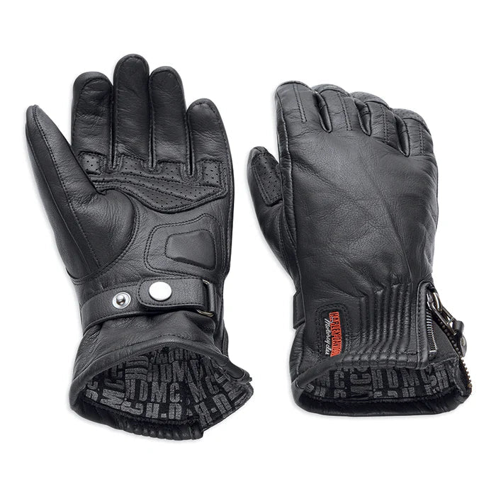 HARLEY-DAVIDSON® JAYDEN UNDER CUFF WOMENS GAUNTLET GLOVES